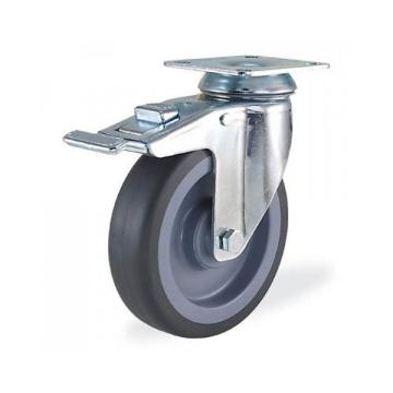 Колёсная опора Kama 2802-MTB-125-F18 с тормозом