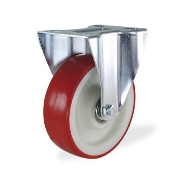 Колёсная опора KAMA 3207-PUR-100 неповоротная