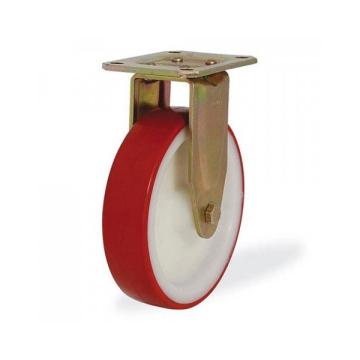 Колёсная опора KAMA 4107-PUR-100 неповоротная