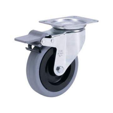 Колёсная опора ALEX A-3302-MER-100-F18 с тормозом