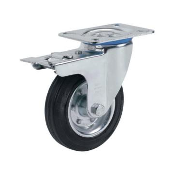 Колёсная опора ALEX A-3302-SLS-125-F18 с тормозом