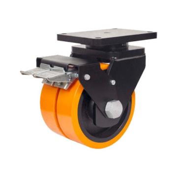 Колёсная опора ALEX A-6702-DOR-250-F04-SE с тормозом