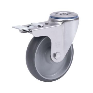 Колёсная опора ALEX A-S-3300-MTB-125-F18 с тормозом