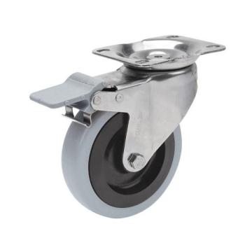 Колёсная опора ALEX A-S-3302-MEB-125-F18 с тормозом