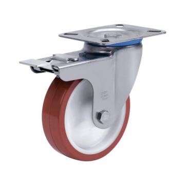 Колёсная опора ALEX A-S-3302-MUB-125-F18 с тормозом