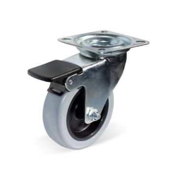 Колёсная опора LIV LK-1702-MCB-100-F18 с тормозом