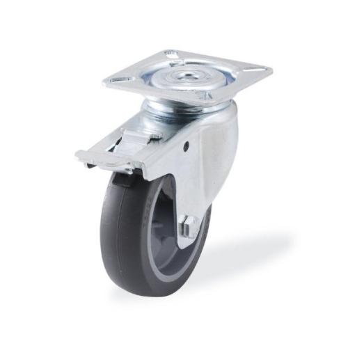 Колёсная опора Kama 1702-MTB-050-F18 с тормозом