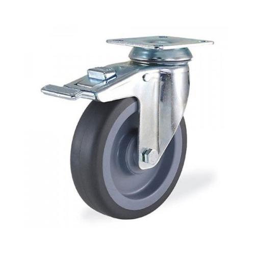 Колёсная опора Kama 2802-MTR-150-F18 с тормозом