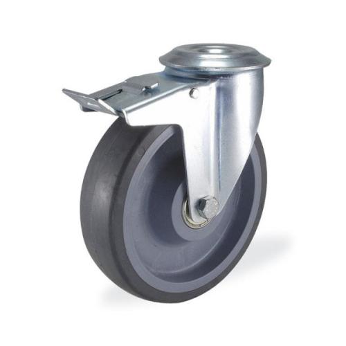 Колёсная опора KAMA 3300-CTR-150-F18 с тормозом