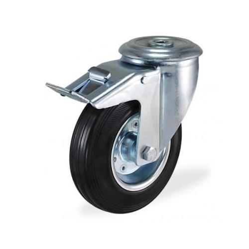 Колёсная опора Kama 3300-SLS-080-F18 с тормозом