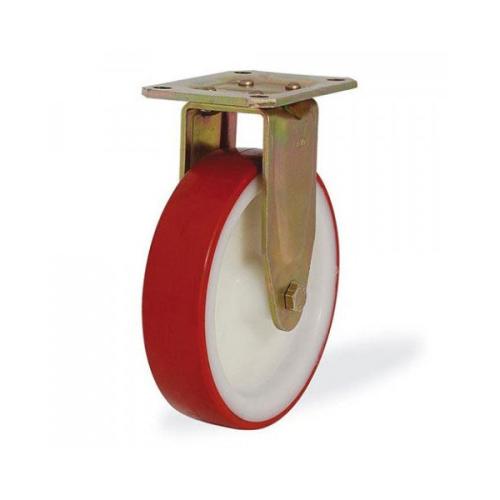 Колёсная опора KAMA 4107-PUR-100 неповоротная