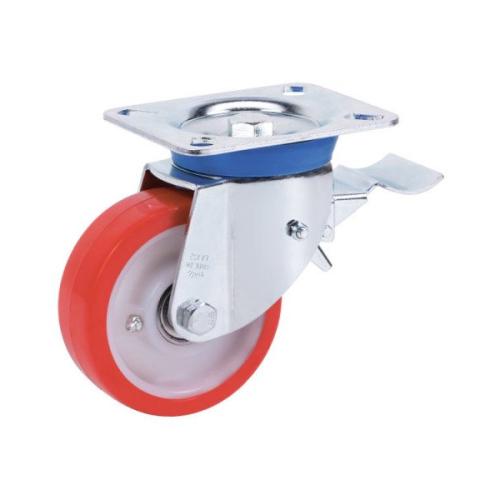 Колёсная опора ALEX A-3202-PUR-150-F09 с тормозом