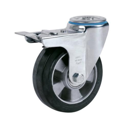 Колёсная опора ALEX A-3300-ZYR-160-F18 с тормозом