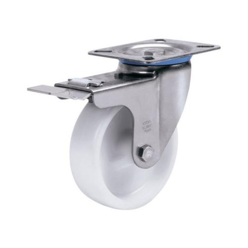 Колёсная опора ALEX A-3302-MMB-080-F18 с тормозом