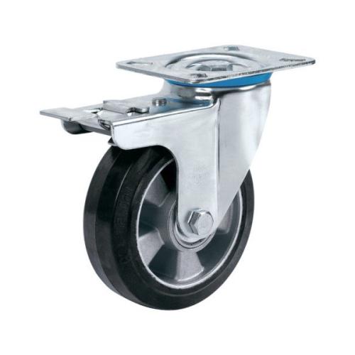 Колёсная опора ALEX A-3302-ZYR-100-F18 с тормозом