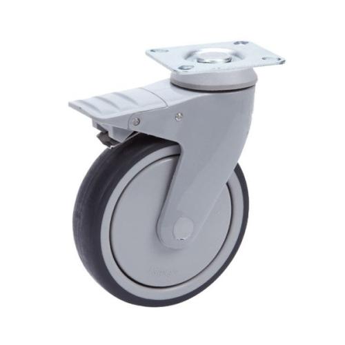 Колёсная опора ALEX A-P2802-MTR-125-F18 с тормозом