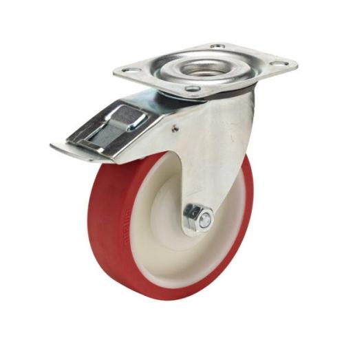 Колёсная опора Colson-3302-PUR-160-F18 с тормозом