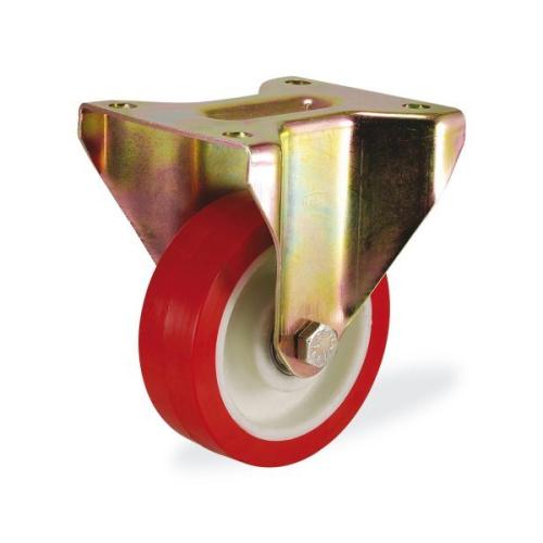 Колёсная опора KAMA K-4107-PUR-200 неповоротная