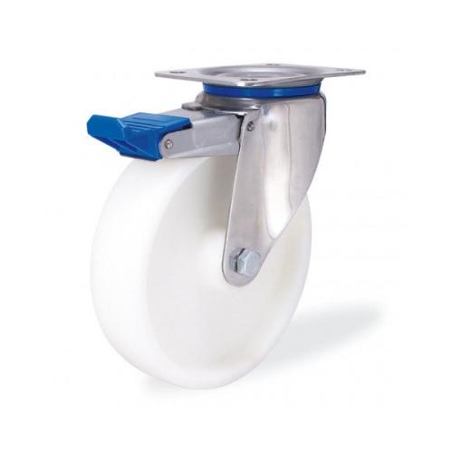 Колёсная опора KAMA S-3202-RPB-150-F18 с тормозом