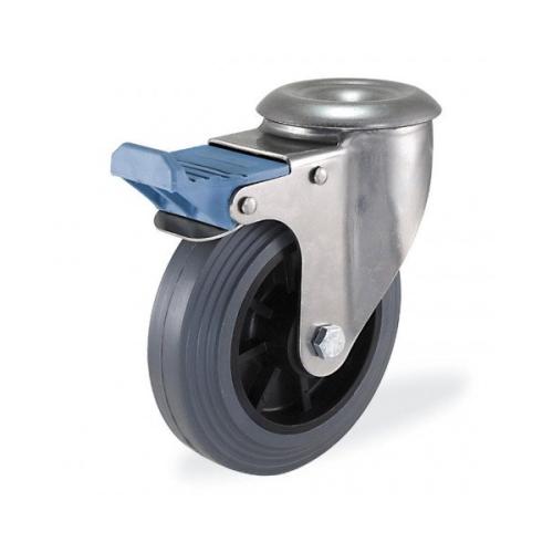 Колёсная опора KAMA S-3300-MTB-150-F18 с тормозом