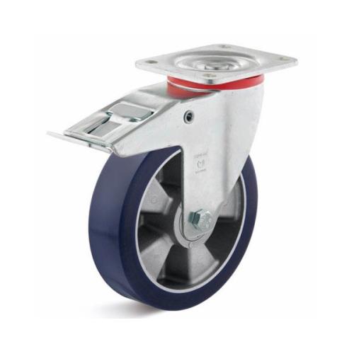 Колёсная опора TORWEGGE T-3202-ZEUR-100-F18 с тормозом