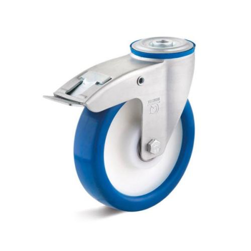 Колёсная опора TORWEGGE T-3300-PUR-150-F18 с тормозом