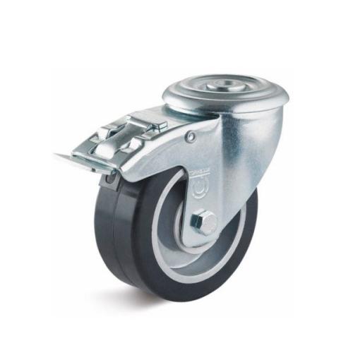 Колёсная опора TORWEGGE T-3300-ZYR-080-F18 с тормозом