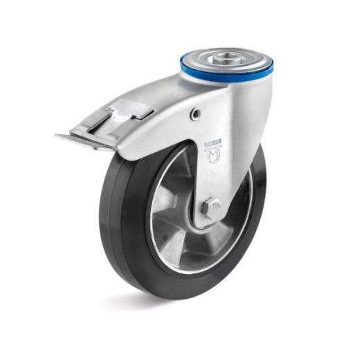 Колёсная опора TORWEGGE T-3300-ZYR-160-F18 с тормозом