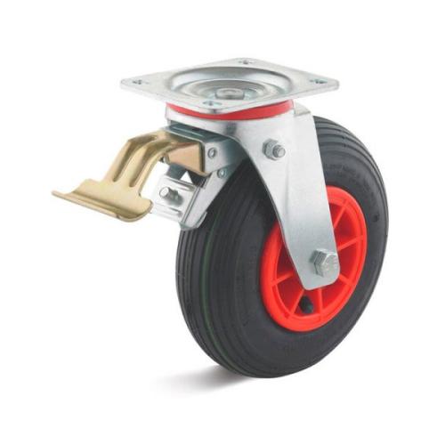 Колёсная опора TORWEGGE T-3302-MHS-230-F09 с тормозом