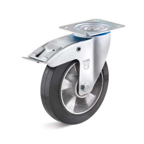 Колёсная опора TORWEGGE T-3302-ZYR-100-F18 c тормозом