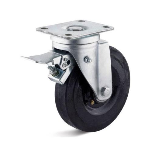 Колёсная опора TORWEGGE T-4102-SYR-250-F09 c тормозом