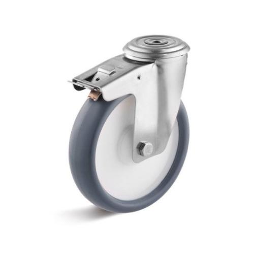 Колёсная опора TORWEGGE T-S-3300-MER-080-F18 с тормозом