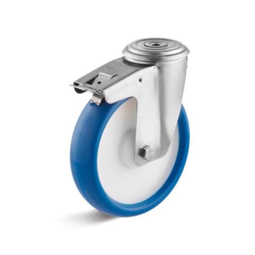 Колёсная опора TORWEGGE T-S-3300-PUR-200-F18 с тормозом