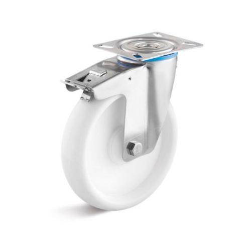 Колёсная опора TORWEGGE T-S-3302-MMR-100-F18 с тормозом