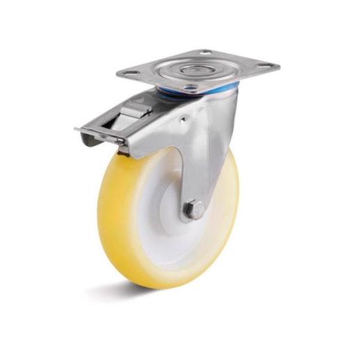 Колёсная опора TORWEGGE T-S-3302-PEUR-100-F18 с тормозом