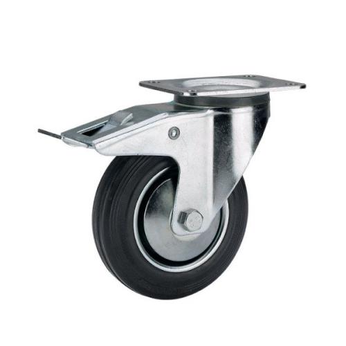 Колёсная опора ALEX TW-3302-SLS-200-F18 с тормозом