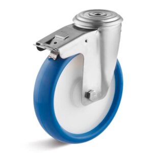 Колёсная опора TORWEGGE T-S-3300-PUR-160-F18 с тормозом