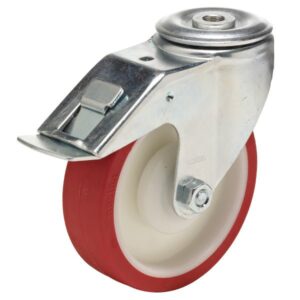 Колёсная опора Colson-3300-PUR-080-F18 с тормозом