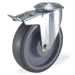 Колёсная опора KAMA 3300-CTR-150-F18 с тормозом