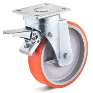 Колёсная опора TORWEGGE T-4102-DUR-100x30-F09 с тормозом