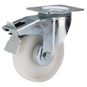 Колёсная опора ALEX TW-3302-MMS-200-F18 с тормозом