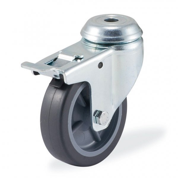1700mtb075f18-600x600 Колёсная опора KAMA 1700-MTB-050-F18 с тормозом — изображение 1