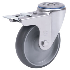 Колёсная опора ALEX A-S-3300-MTB-100-F18-L с тормозом