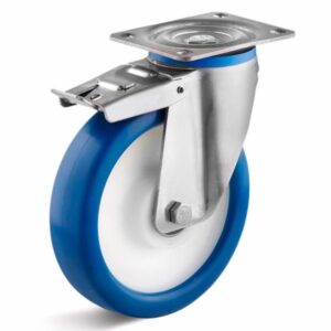 Колёсная опора TORWEGGE T-S-3202-PUR-125-F18 с тормозом