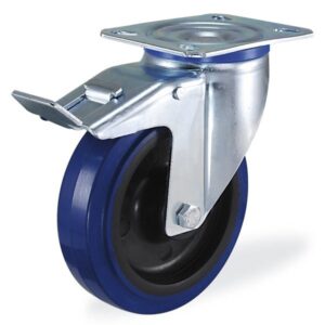 Колёсная опора KAMA 3302-PRS-150-F18 с тормозом