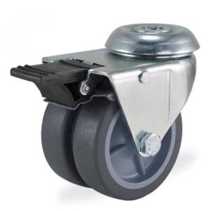 Колёсная опора KAMA 2700-MTB-075-F18 с тормозом