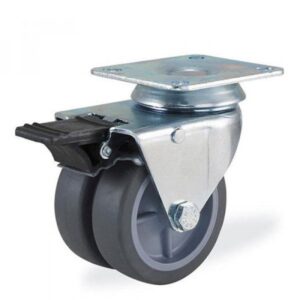 Колёсная опора Kama 2702-MTB-050-F18 с тормозом