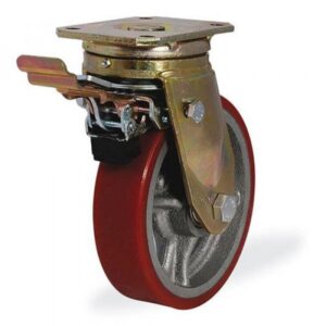 Колёсная опора KAMA 4302-DOR-250-F09 с тормозом
