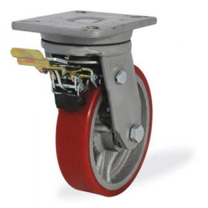 Колёсная опора KAMA 5102-DOR-350-F09 с тормозом