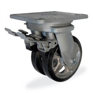 Колёсная опора KAMA 6702-DYR-200-F09 с тормозом